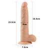 LoveToy Gode réaliste Leo 20 x 4 cm Chair